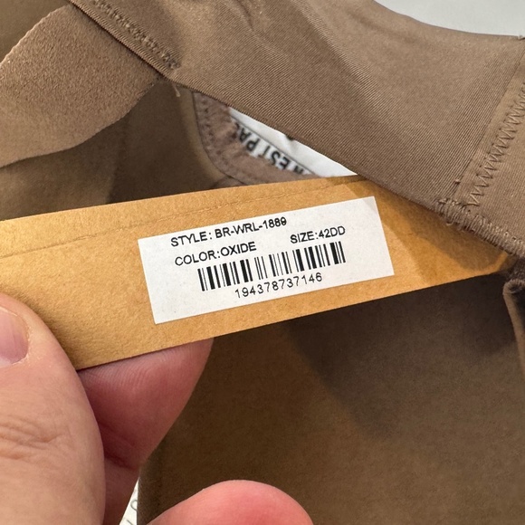 NEW SKIMS Wireless 42DD Oxide Bra - Picture 5 of 6